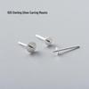S925 Sterlingsilber DIY Ohrrücken & -stecker für halbfertige Perlenohrringe