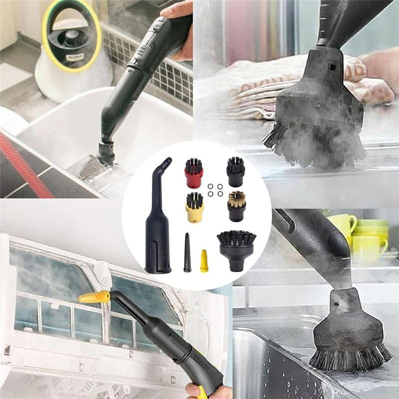 M-Modern-12 Pieces Brush Steam Cleaner Accessories For Karcher Sc1 Sc2 Sc3 Sc4 Sc5, Steam Cleaner Set