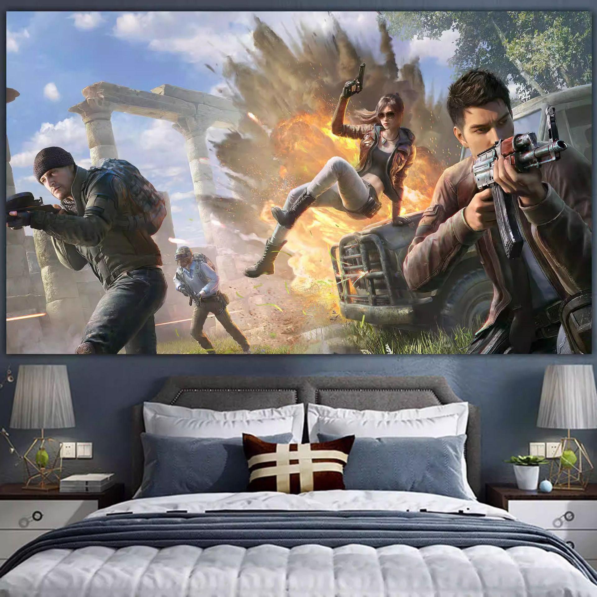 PUBG Tapestry 75x100