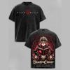 Japanese Anime Black Clover Asta T-shirt Vintage Washed Oversized T Shirt Short Sleeve 100% Cotton Tees Tops Men Women Clothing