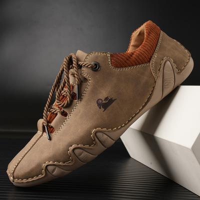 Lässige Lederschuhe für Herren, atmungsaktive Sneaker, handgefertigt, Fahrschuhe, Halbschuhe, Herren, heißer Verkauf, Mokassins, Wanderschuhe für Herren