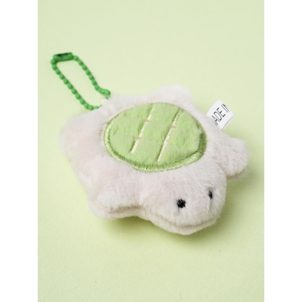 Daiso Turtle Plush Keyring Melon Bread