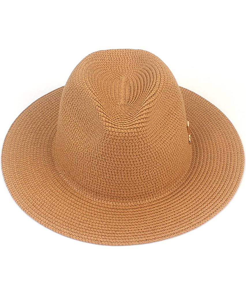 Yunibeosyeolkemiseuteuli Summer Simple Beige Fedora Summer Fedora
