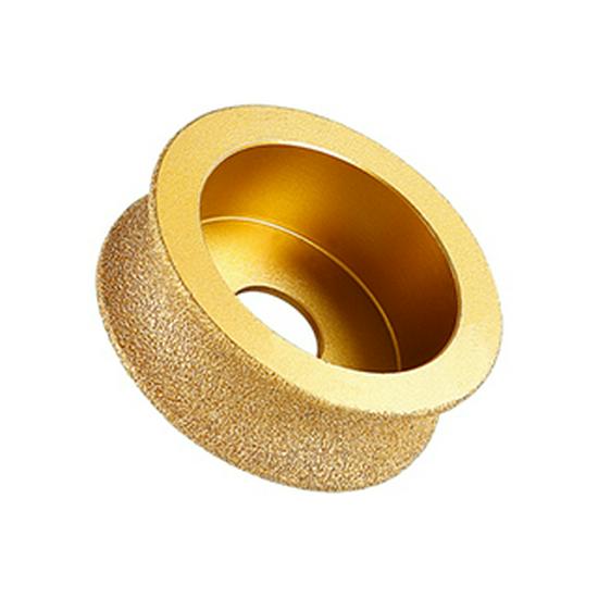 125mm L-Type Marble Stone & Concrete Grinding Wheel with 8 Slanted & 8 Horizontal Segments - Epoxy Floor Disc.