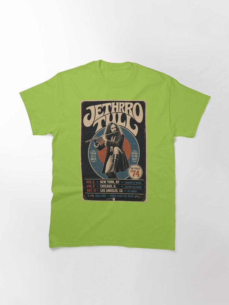 Jethro Tull Jethro Tull 1974 Tour Poster Classic T-Shirt
