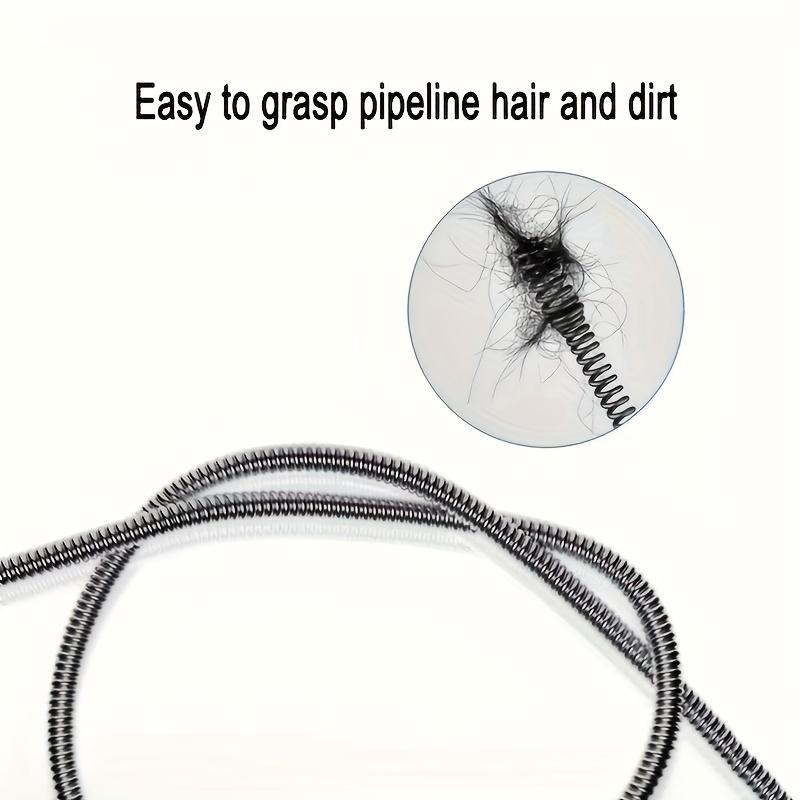 Special Dredging Spring for 2m Electric Drill Non-detachable Integrated Head Dredge Toilet In Kitchen and Bathroom.