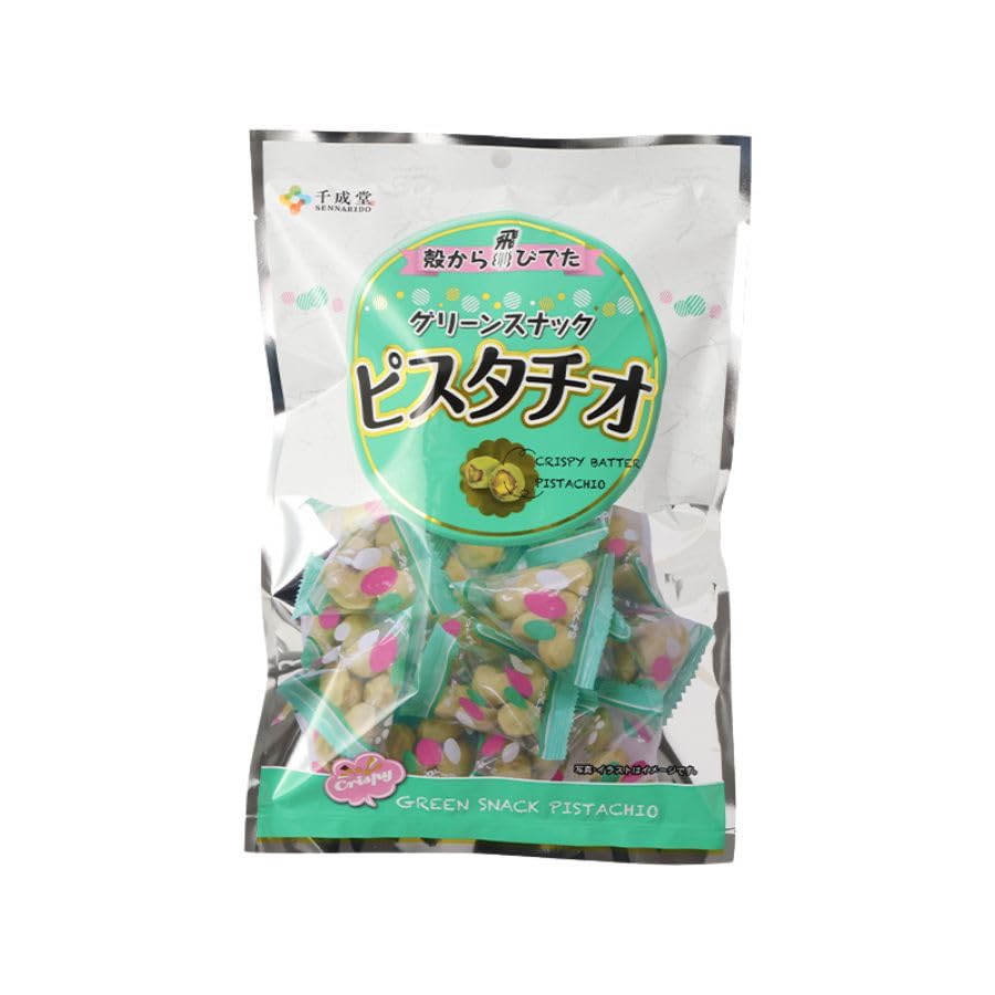 commercial green 225g [For use] Large-capacity snack, pistachio, (Sennari-do)