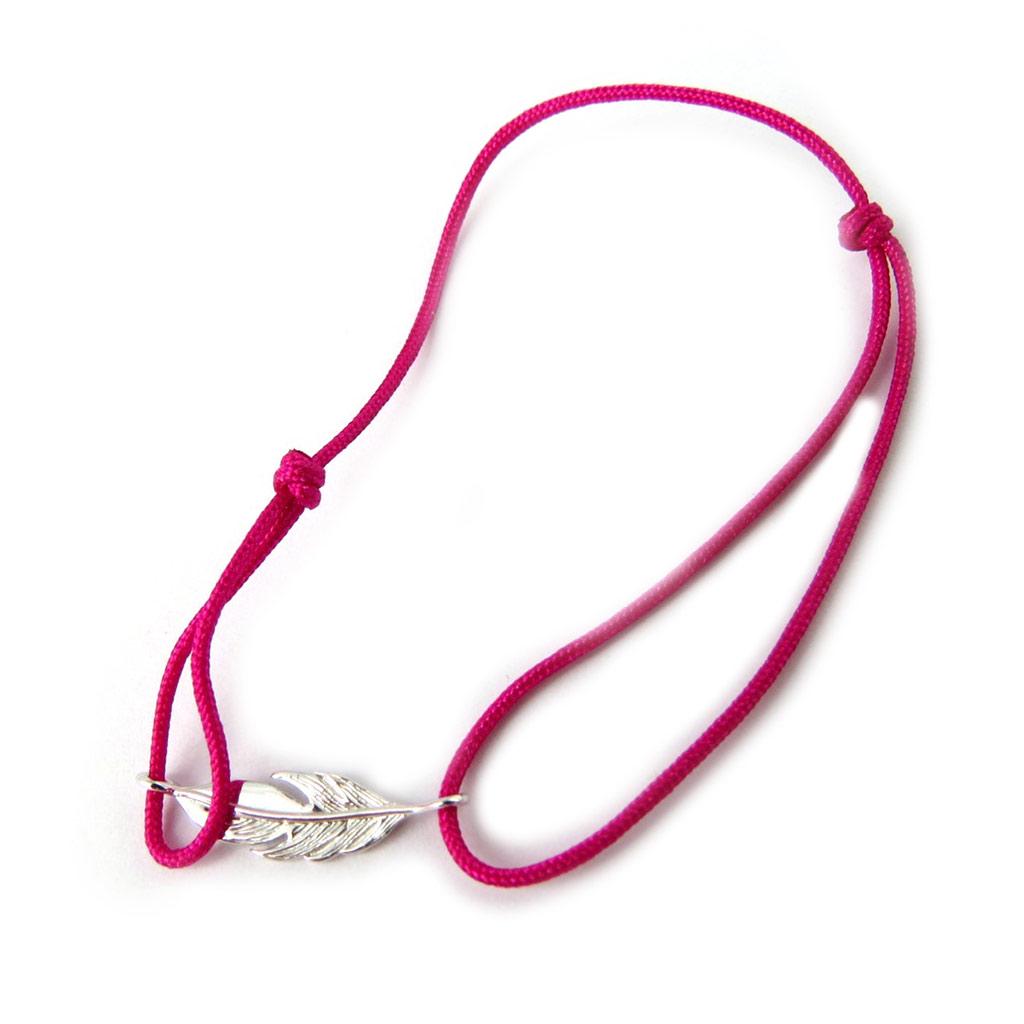 Les Trésors De Lily [N7681] - Pink 'Navajos' Silver Bracelet (rhodium-plated) - 9x5 Mm