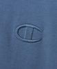 Champion Short Sleeve Cotton USA Embroidered Logo Relaxed Fit Garment Wash Short Sleeve Action Style Teal Blue 100% T-Shirt C3-V331 Men's