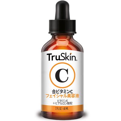 TruSkin Vitamin C Serum (Face) - Skin Tone and Eye Serum - Vitamin C, Hyaluronic Acid, Vitamin E, 60ml