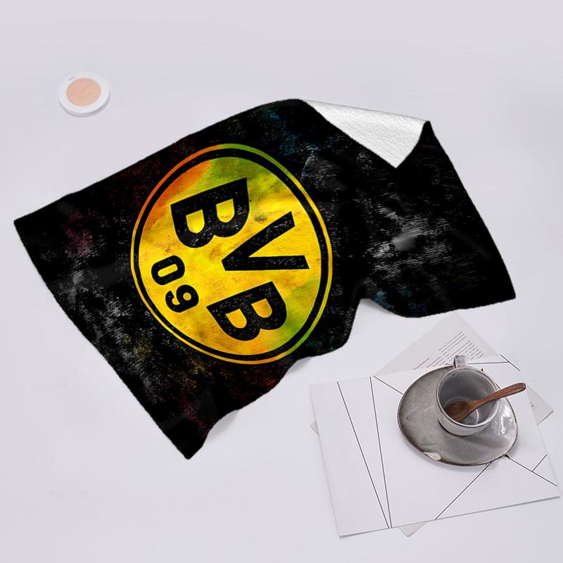 Proof Beach Towel with Borussia Dortmund Pattern - Soft,absorbent,quick-drying,machine Washable - Perfect for Swimming,camping,bathing