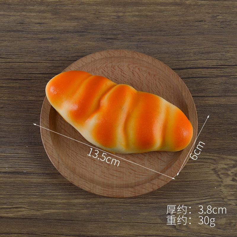 

Simulation French Bread Cake Doughnuts French Stick Food Model Soft Bread Baking Photography Props Window Display Home Decor