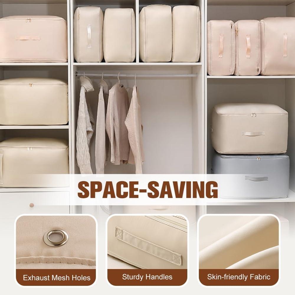 Super Space-saving Self-compressing Storage Bags, Storage Boxes for Space Saving, Heavy-duty Moving Bags, Self-compressing Moving and Organizing Bags