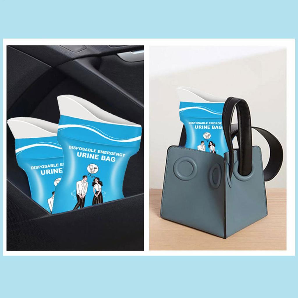 Pee Bags For Travel 900ml Portable Travel Urinal Vomit Bags Spill-Proof Toilet Solution Personal Care Products For Hiking