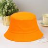 Candy colored fisherman hat, solid color sun protection bucket, thin design, temperament sun basin hat