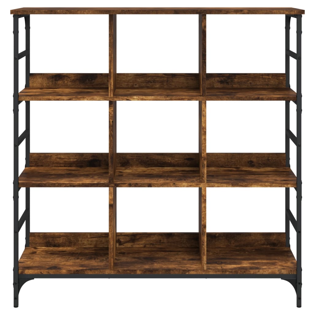 Sideboard Smoked Oak 102x32x103.5 cm Engineered Wood