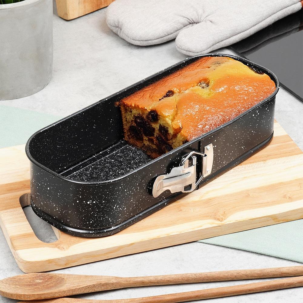 Granite Form for Baking Dough and Bread, Oval, 31 Cm