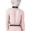Neck Cuff Strap Bondage Leather Clothes Couples Alternative Flirting Tune Teaching Sm Sex
