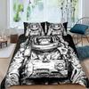 Astronaut Duvet Cover Set Galaxy Outer Space Bedding Set 3D Boys Cosmonaut Spaceman Comforter Cover Universe Planet Quilt Cover