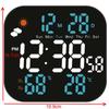 LCD Wall Clock Digital Wall Clock Weather Forecast Function