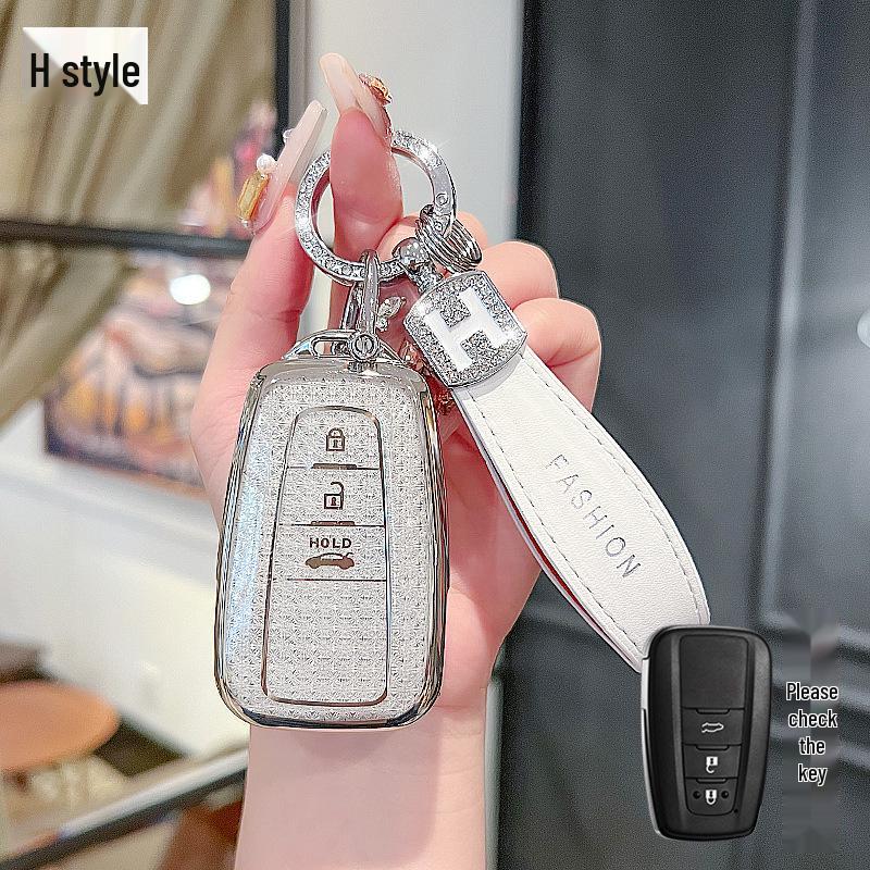 Key Cover for 2023 Toyota Camry, C-HR, RAV4, Wildlander, Corolla, and Asia Dragon Models