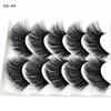 5 Paar 3D-Wimpern Wispy Beauty Natürliche falsche lange dicke falsche Wimpern Make-up
