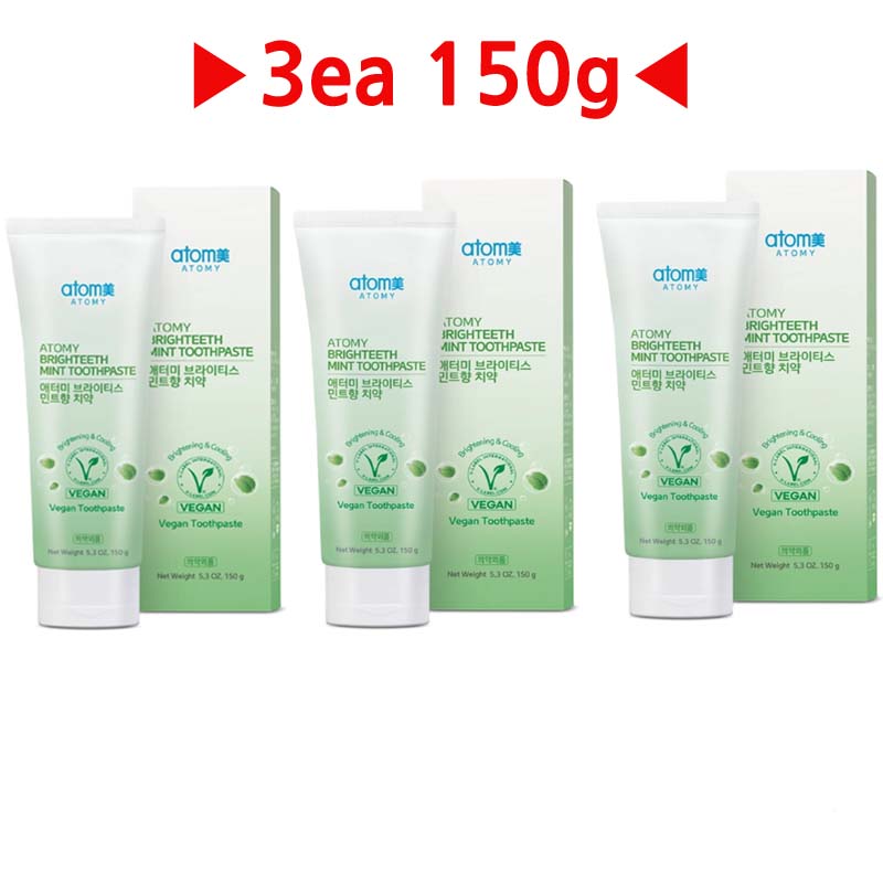 (3ea)Atomy Brighteeth Mint Toothpaste 150g