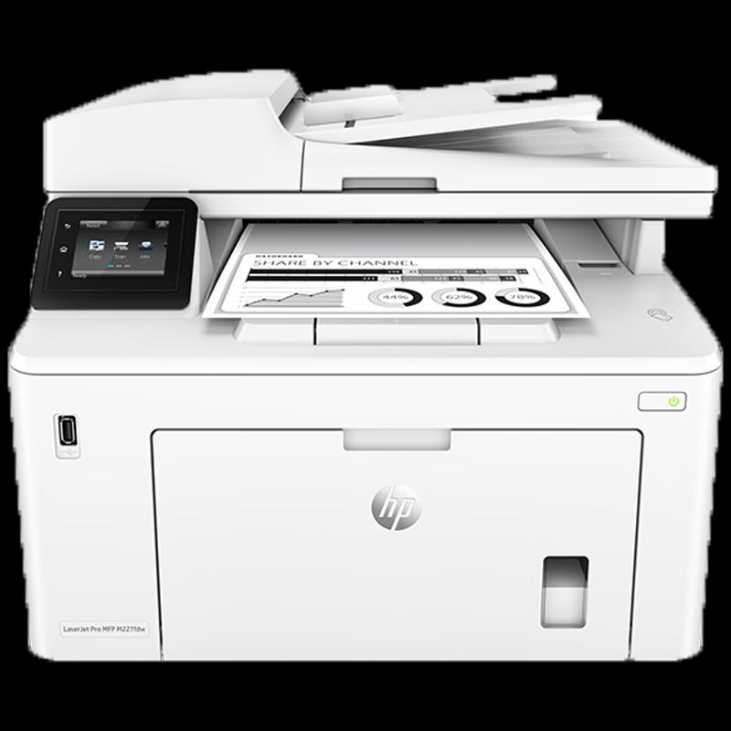 HP M227fdw Black & White Laser Multifunction Printer CN plug (adapter included)