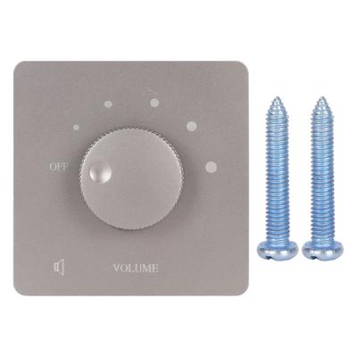 50W Volume Control Professional Safety 5 Gears Tuning Knob Volume Controller for Home Speakers Grey