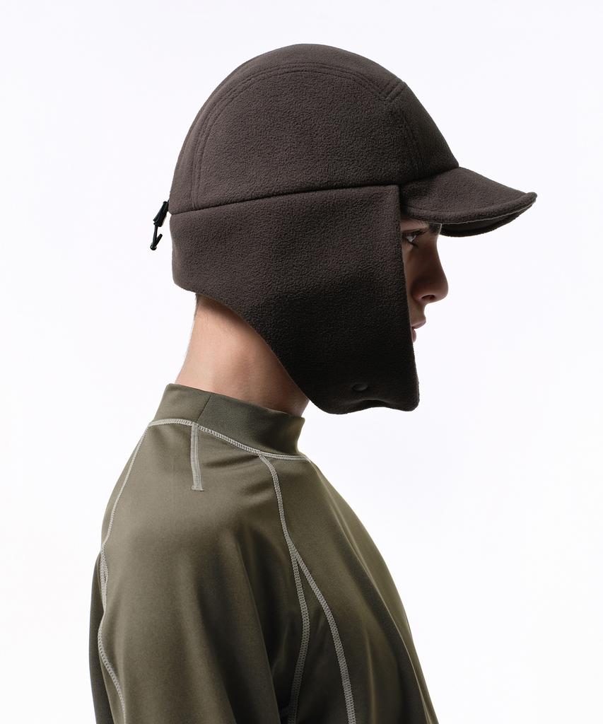 MUSINSA STANDARD [City Leisure] Polar Fleece Trooper Hat [Mud Grey]