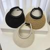New Lace Sun-protection Empty Hat for Women, Outdoor Travel Fashionable Versatile Sun Hat, Vacation Beach Sun Hat
