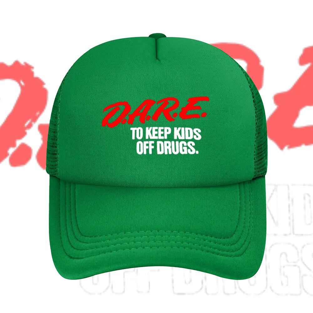 DARE Keep Off Drugs Young People Baseball Cap Anime Graphic Hats Adult Unisex Women Sports Outdoor