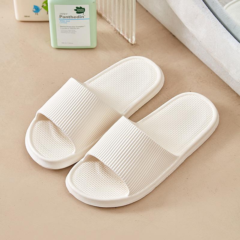slippers men's summer indoor home home thick-bottomed bathroom bath non-slip couple cool slippers