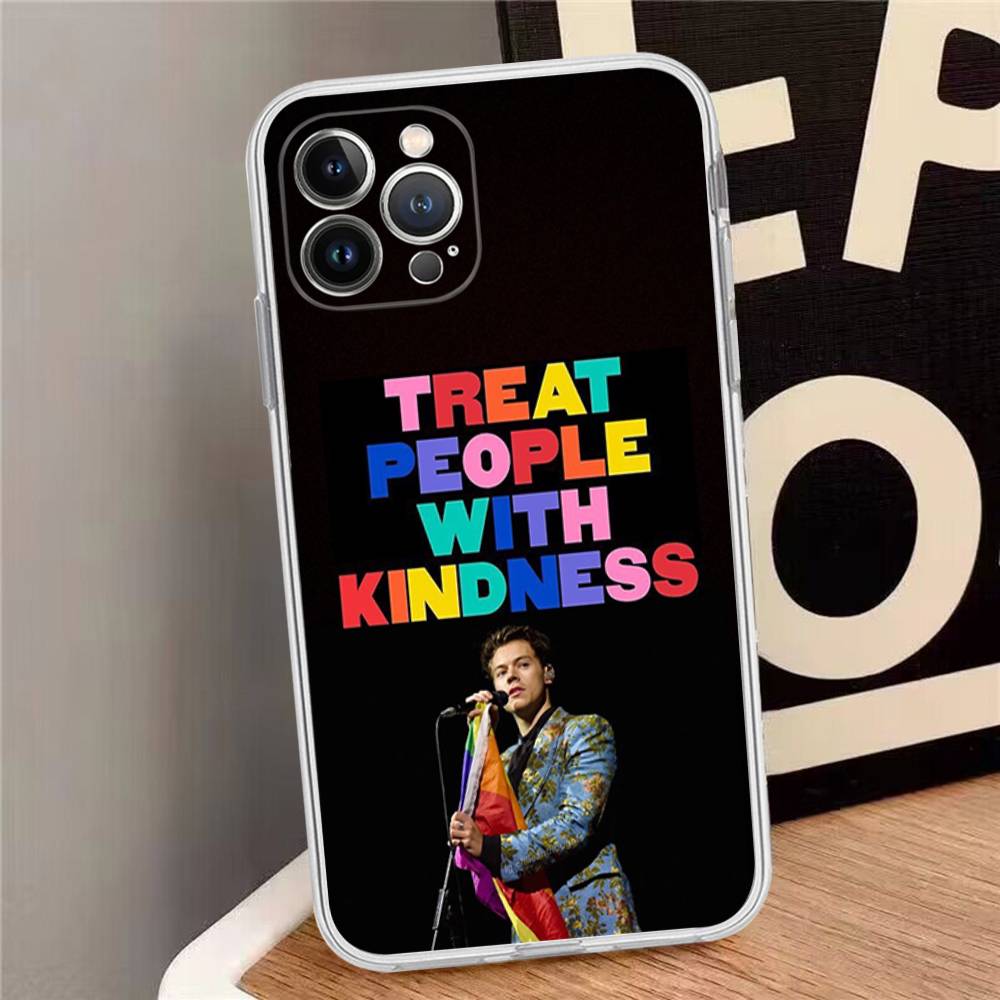 

Hot H-Harrys Music Styles Phone Case For IPhone 17 16 15 14 13 12 11 Pro Max 13 12 Mini 17Air 16e Clear Cases iPhone 12 pro