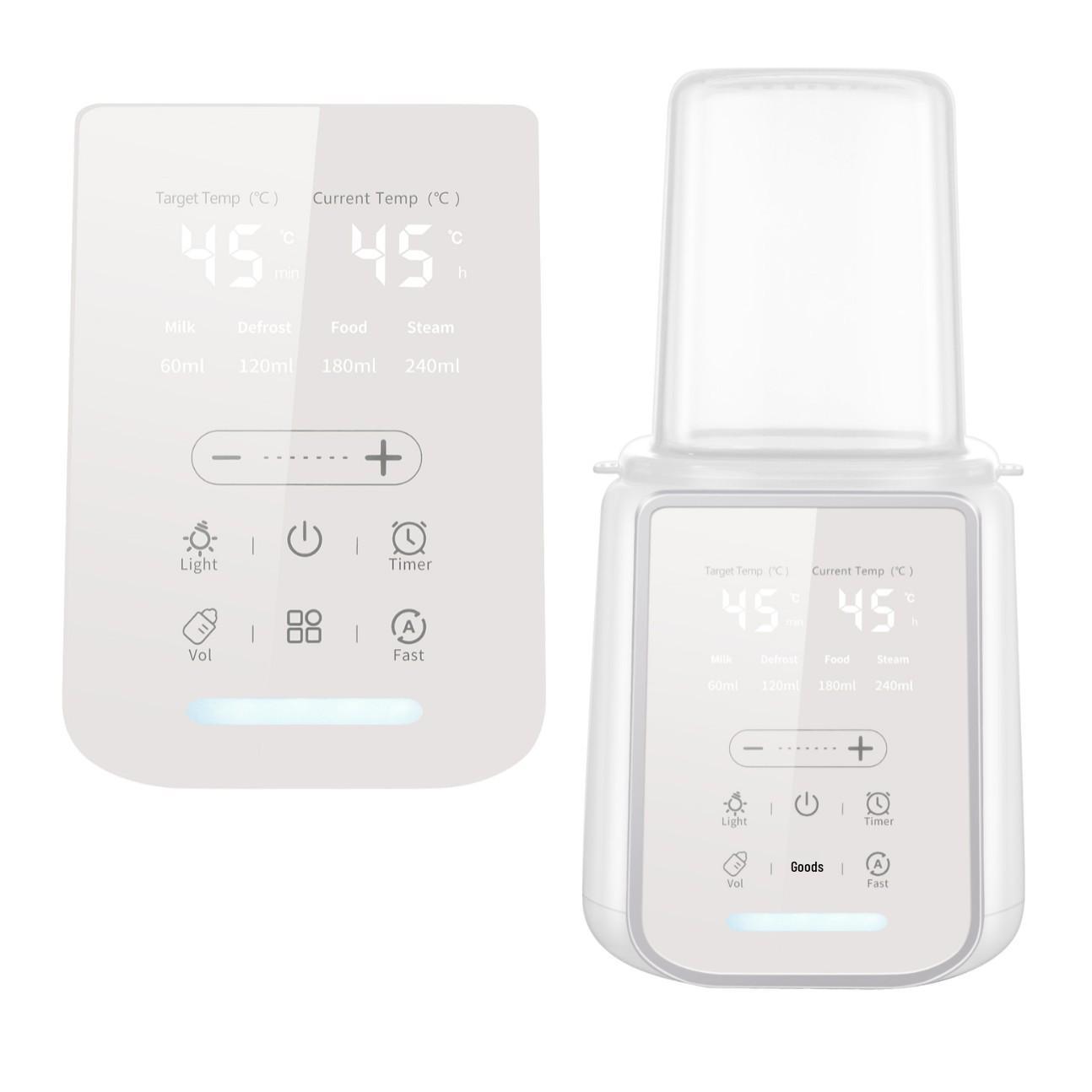 2-in-1 Smart Baby Bottle Warmer & Sterilizer: Multi-functional Constant Temperature Milk Heater 110V US Plug