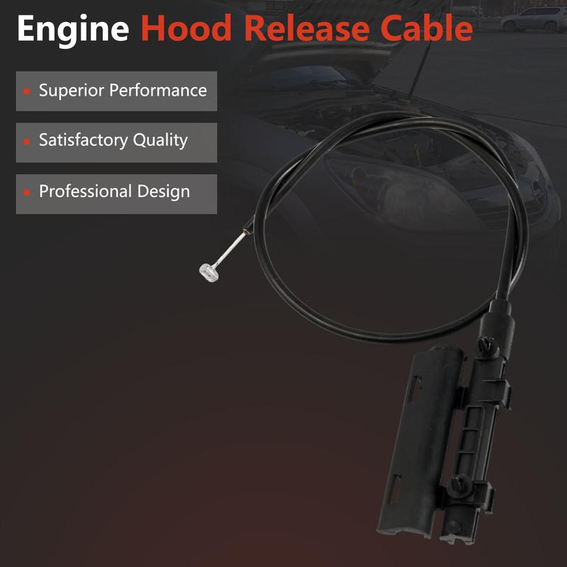 Car Engine Center Hood Latch Cable Hood Release Wire For BMW 5 Series E39 525I 530I 1998 - 2005 51238190754, 912-455, 912455