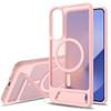 Suitable for Samsung S25 Edge Skin Sensing Shell Bracket Mobile Phone Case Two In One Magnetic N52 Mobile Phone Case European and American