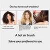 3 In 1 Electric Hair Dryer Brush for Efficient Drying, Multi-function Hot Air Negative Ion Hair Straightener Comb Brush