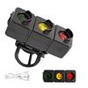 Bikes Rear Light Turn Signals Wireless Remote Brake Charging Weatherproofed for Mountain Bikes Scooters