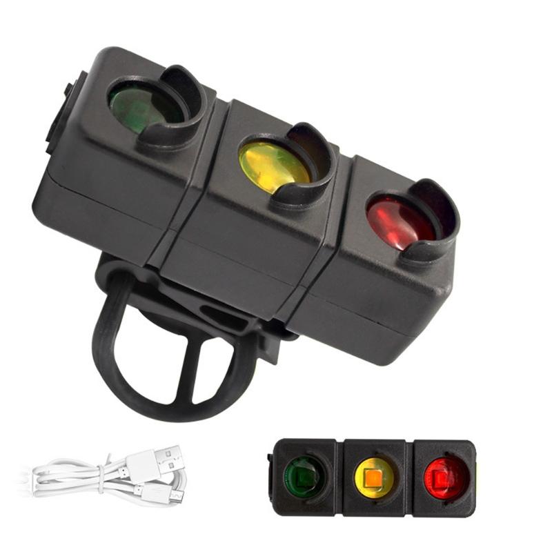 Bikes Rear Light Turn Signals Wireless Remote Brake Charging Weatherproofed for Mountain Bikes Scooters