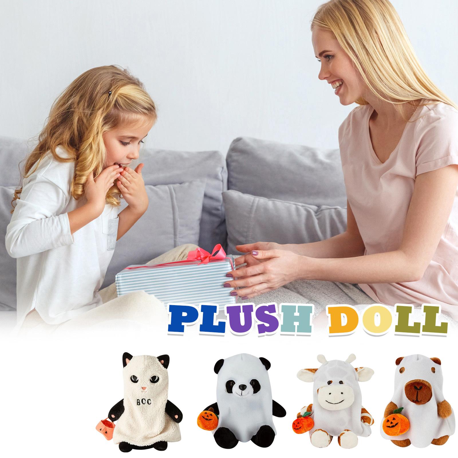 

Плюшевая кукла, Игрушка в подарок, Мультфильм, Детская тряпичная кукла, Детская подарочная подушка One Size