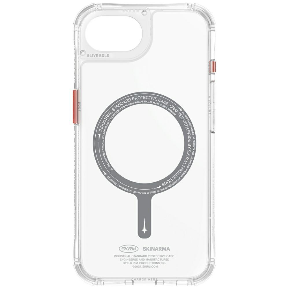Skinarma Saido Magsafe Case For iPhone 16E Transparent