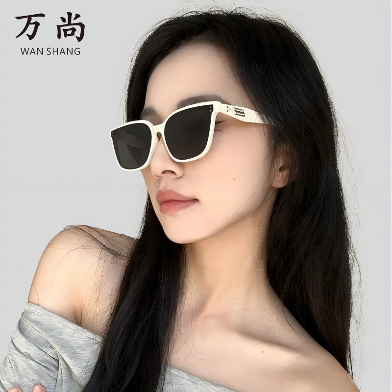 Gm Sunglasses Women'S Premium Ins Retro Cat Eye Sunglasses, Sun Protection And Uv Protection Sunglasses