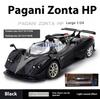 1/24 Scale Pagani Zonda HP Barchetta Limited Convertible Edition Supercar Alloy Metal Diecast Car Model Independent DIY Design Gifts