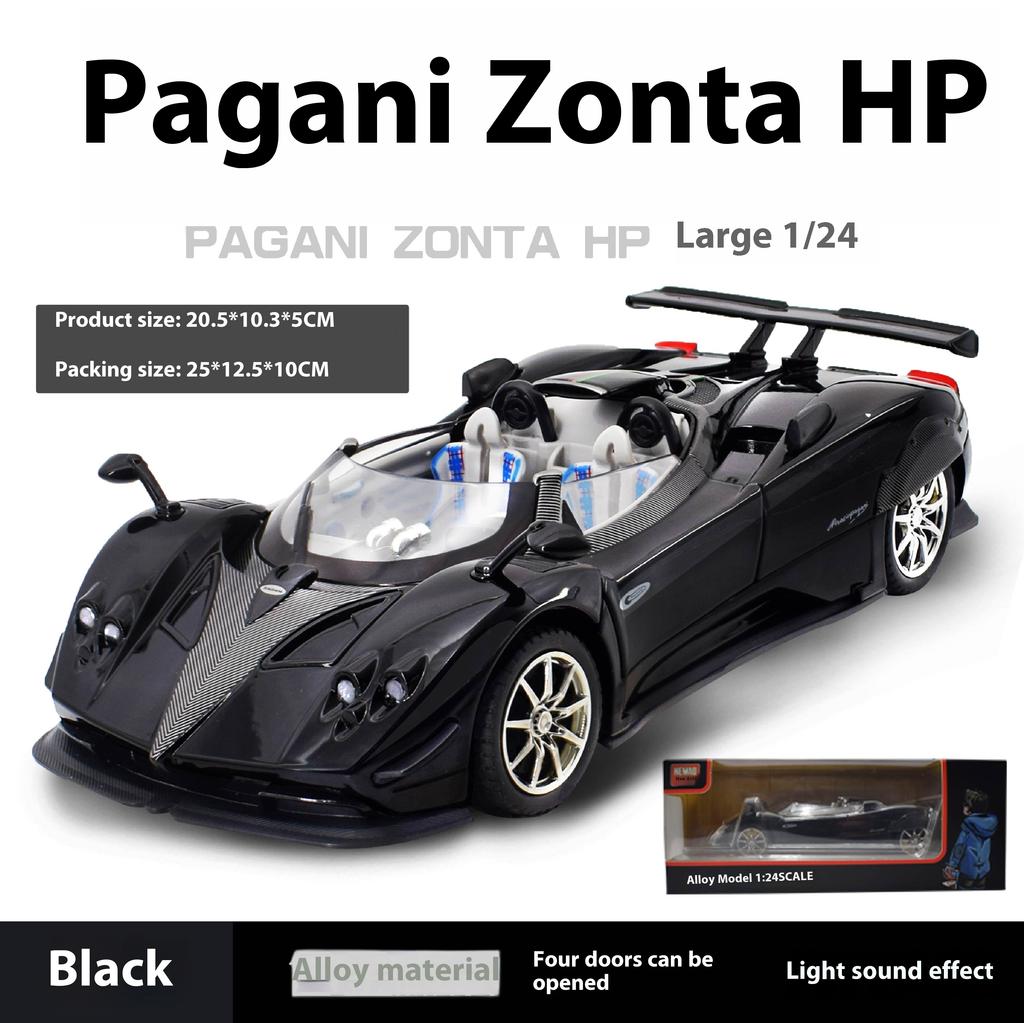 1/24 Scale Pagani Zonda HP Barchetta Limited Convertible Edition Supercar Alloy Metal Diecast Car Model Independent DIY Design Gifts