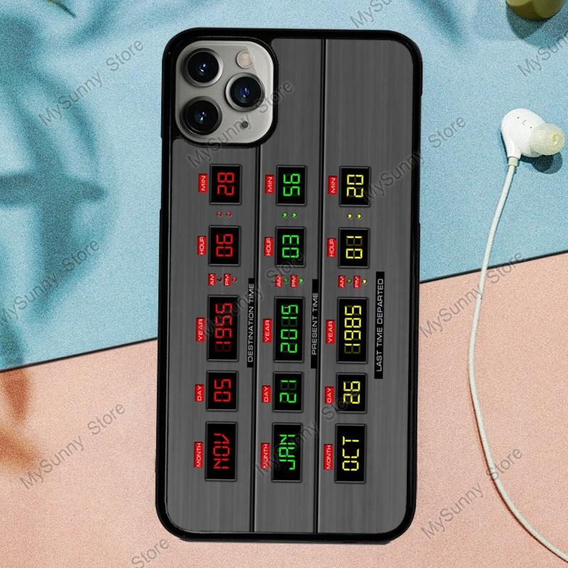 Back to the Future Flux Capacitor Phone Case For iPhone 13 11 12 Pro Max mini XS Max XR X SE 2020 6S 7 8 Plus Back Cover