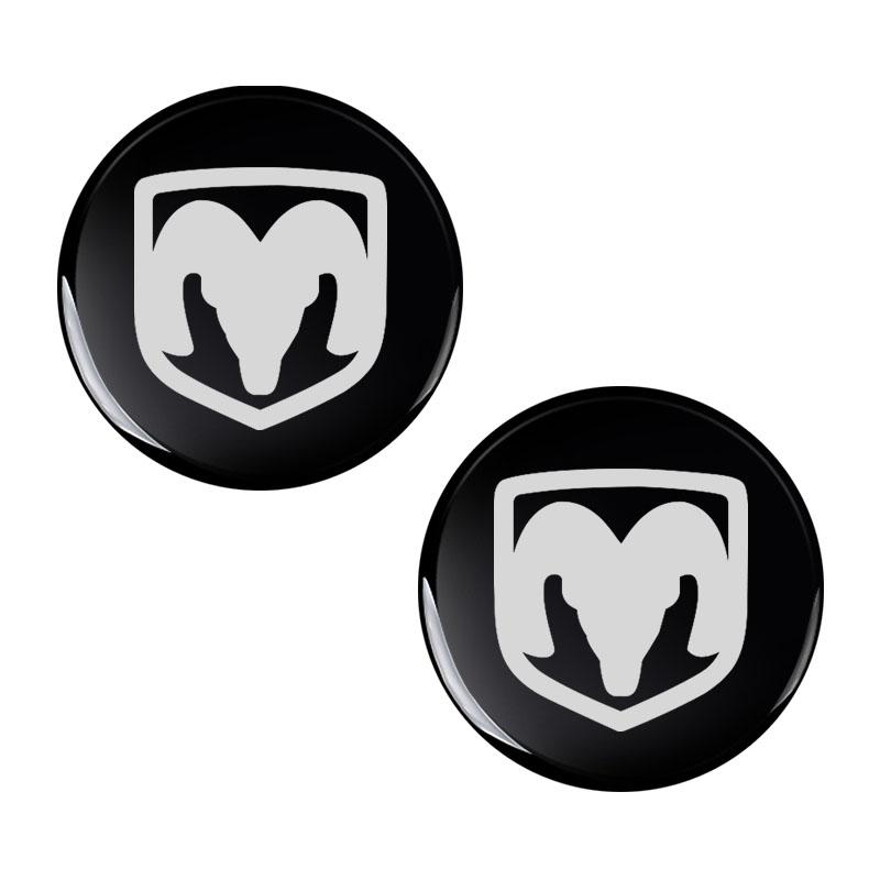 

2/5/10 шт. 14 мм Наклейки-эмблемы для ключей дистанционного управления автомобиля для Dodge SXT Challenger Charger RAM 1500 Stratus Dart Dakota Charger Avengr Durango 2pcs