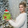 Yousheng Merry Christmas Money Box for Cash Gift Pull, Green Elf Surprise Money Holder with 50 Pcs Transparent Bags for Kids Adults