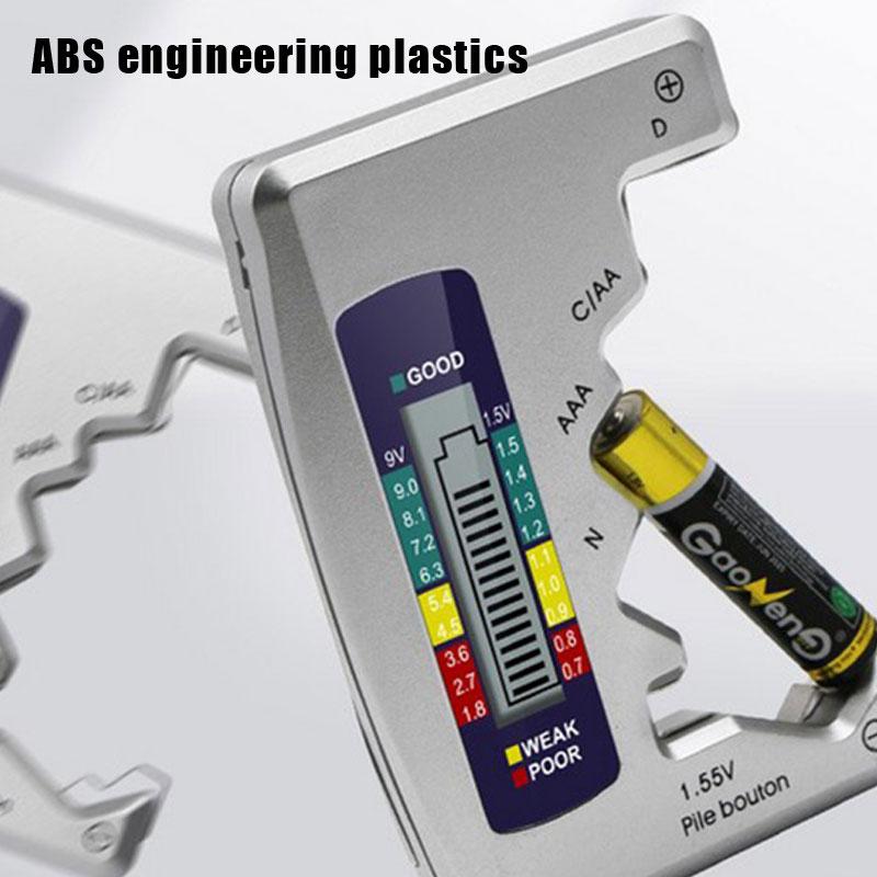 Tester batteria LCD digitale universale CDN Aa Ce 9V 1.5V Aaa Button