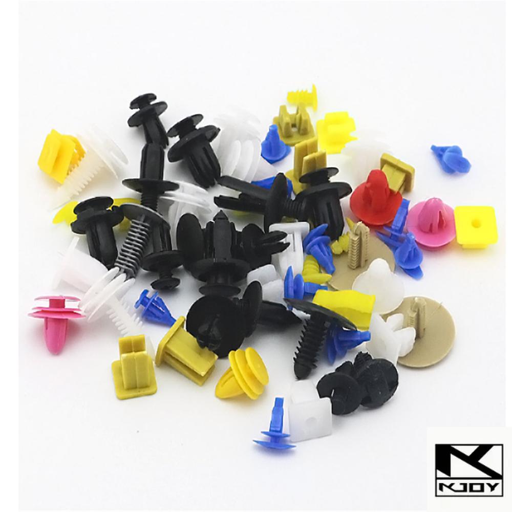 Kkjoy 100PCS Door Panel Rivet Clips Auto Retainer Suit for All Car Types